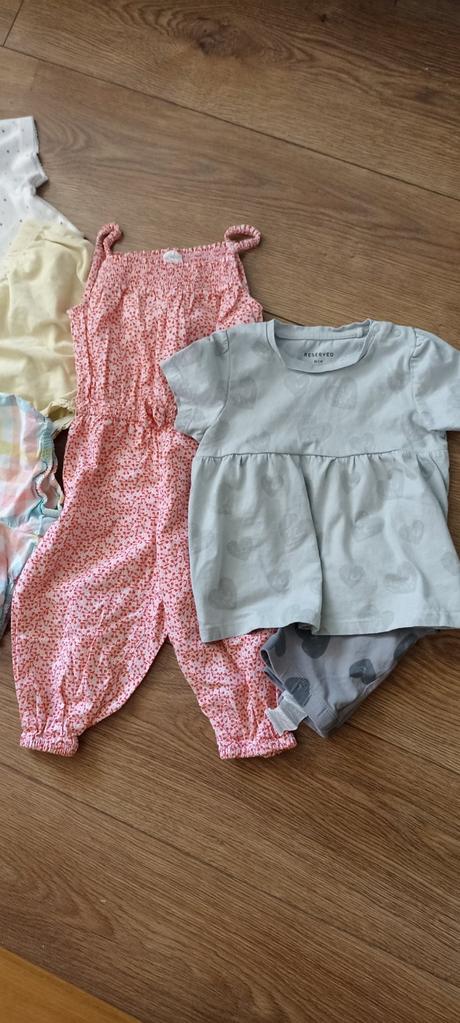 Balík h&m leto 86 + šaty grátis, 86–98