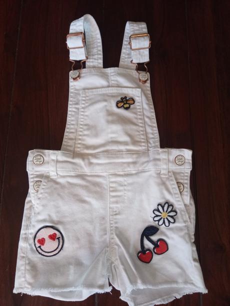 Krátke nohavice na traky, h&m,98