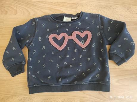Mikina pre dievčatko 92, zara,92