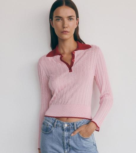 Mohito ružový svetrík, mohito,m