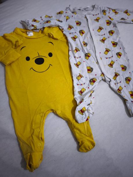 H&m dvojbalenie overaly dupačky pyžamká macko pu, h&m,56