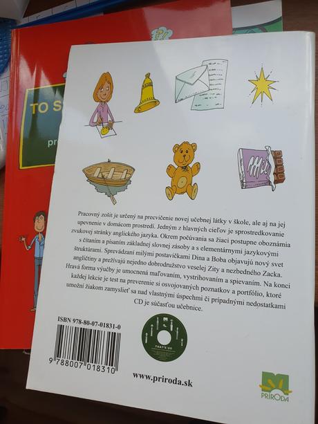 N o v e kniha a pracov zošit anglictina, 