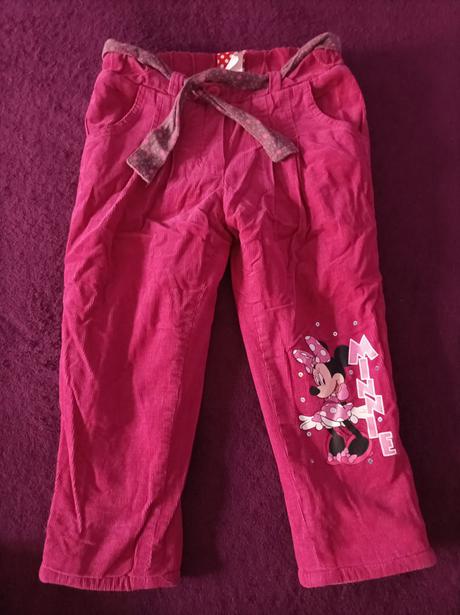 Zateplené nohavice, disney,92
