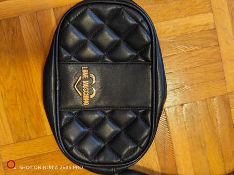 Love moschino originál luxusná crossbody, love moschino