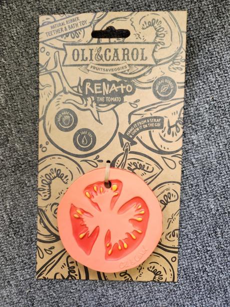 Nové hryzátka oli and carol ovocie,