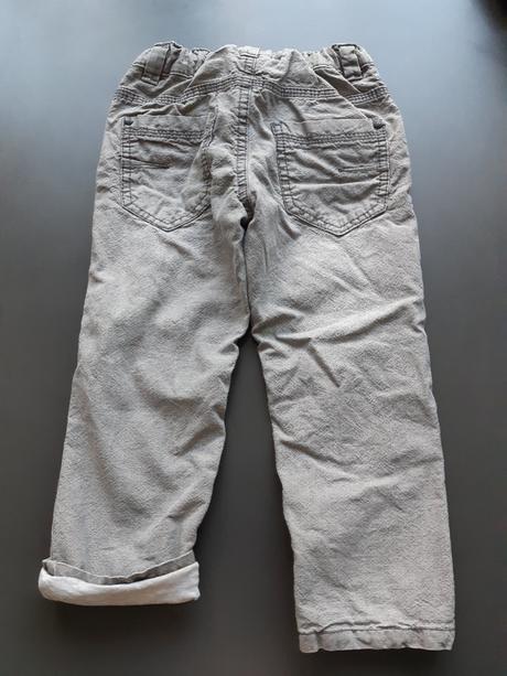 Nohavice zateplené, palomino,98