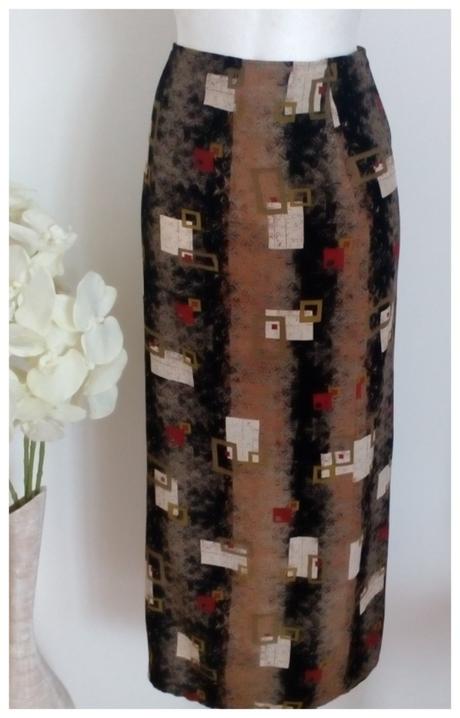 Letná zavinovacia sukňa, l