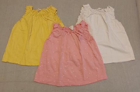 Set tričiek h&m 80, h&m,80