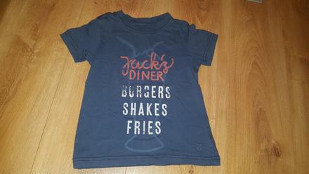 Modré triko č.86, h&m,86