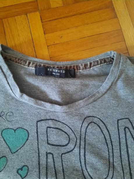 Dámske tričko, reserved,xs