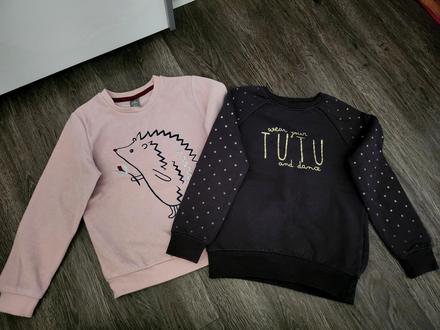 2x mikina, 122