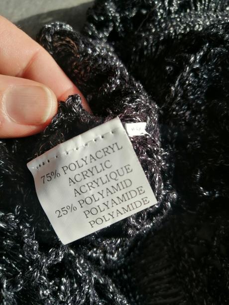 Pletené sivé šaty vs-m, m