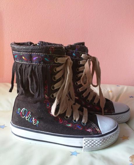 Vysoke tenisky s. oliver, vnutro 19 cm, 30