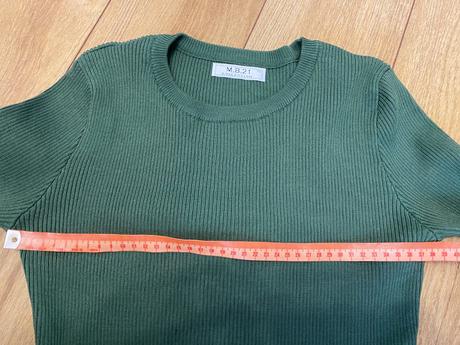 Predlzeny vrubkovany top, xs