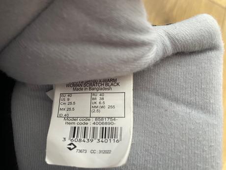 Snehule, decathlon,40