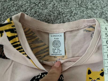 Lindex tunika s vreckami mačičky 98, lindex,98