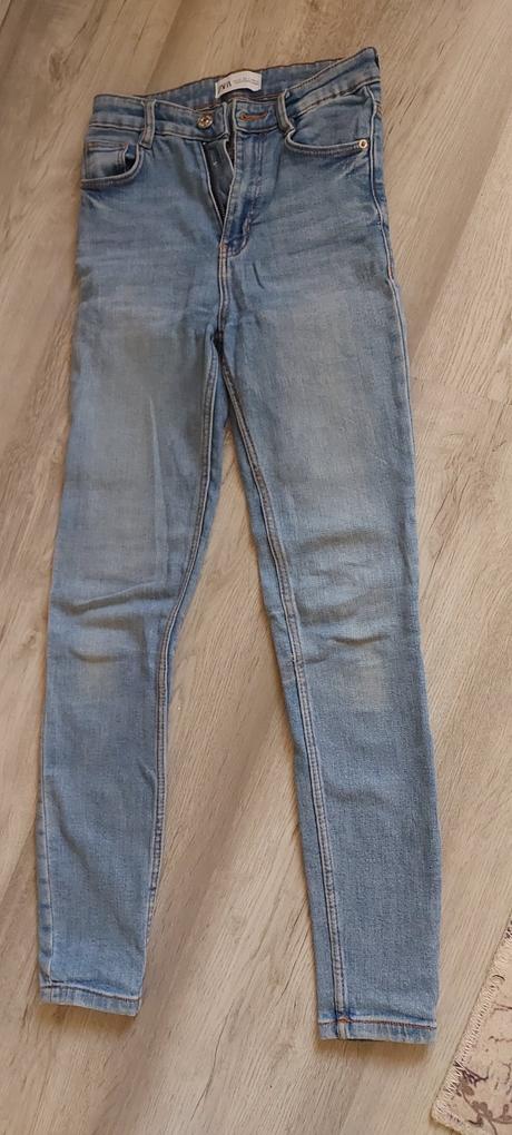 Krásne zara rifle s vysokým pásom, zara,34