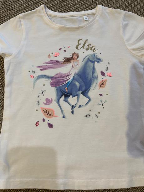 Tričko elsa, c&a,104