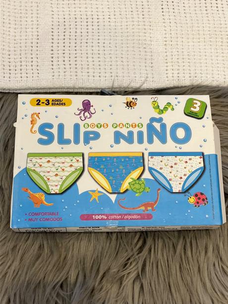 Chlapčenské vzorované slipy 3x (24-36 mes.), 92