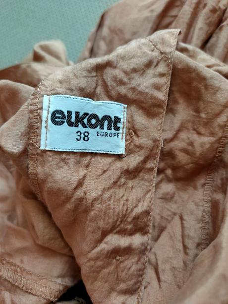 Hnedé vzdušné letné šaty, 38