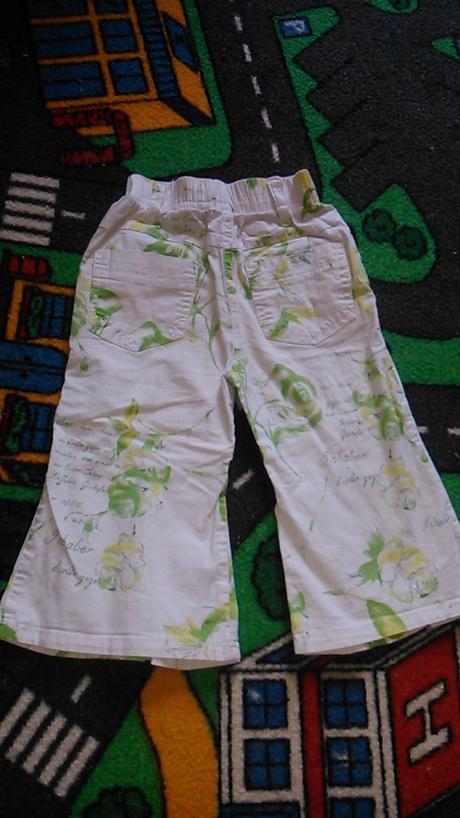 Letne nohavice trištvrtove, 98