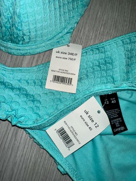 George nove tyrkysove stylove bikiny-plavky, george,40