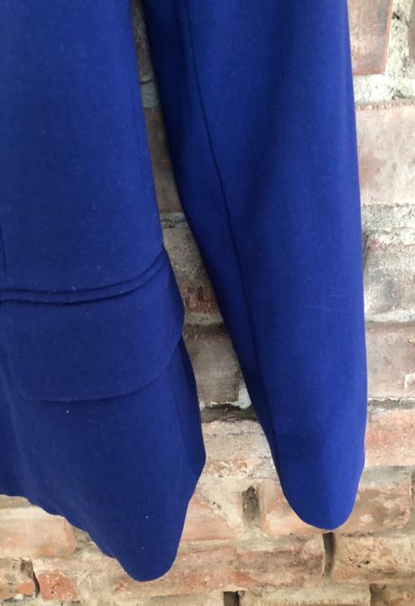 Kráľovsky modré sako mango, xs/34, mango,xs