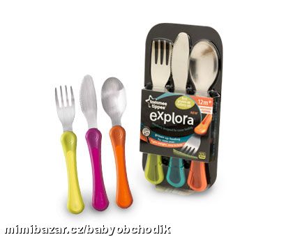 Tommee tippee lyzicky pribor hryzatka sacky, 