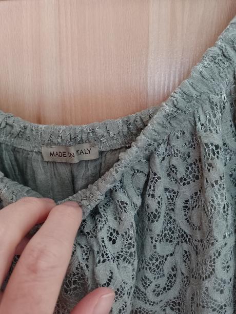 2x dámske čipkované šatočky v. s, s