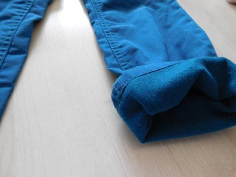 Podšité nohavice č.104, lupilu,104