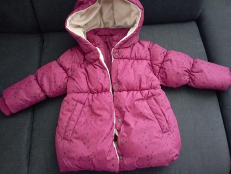 Detská zimná bunda, topomini,92