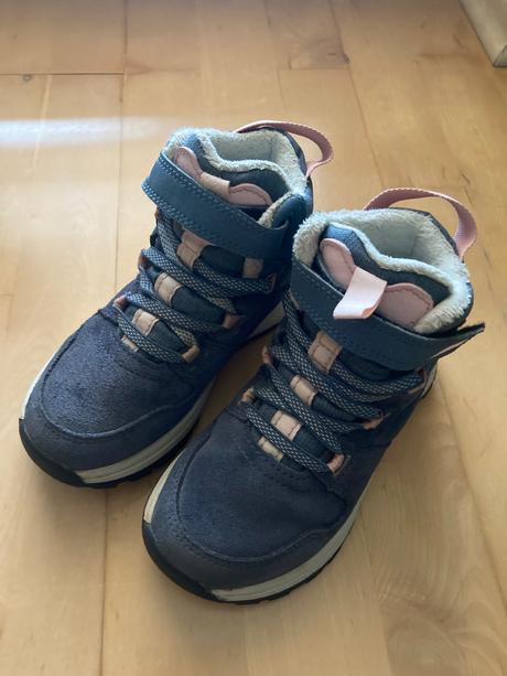 Dievčenské zimné topánky, v. 27, decathlon,27