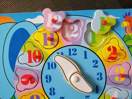 Drevené vkladačky hodiny, 