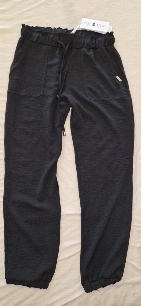 Nohavice na leto blue nature, s