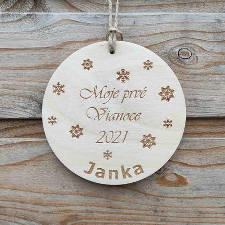 Vianočná guľa - moje prvé vianoce, 