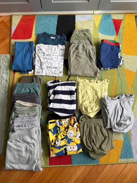 Balík oblečenia, 140–152