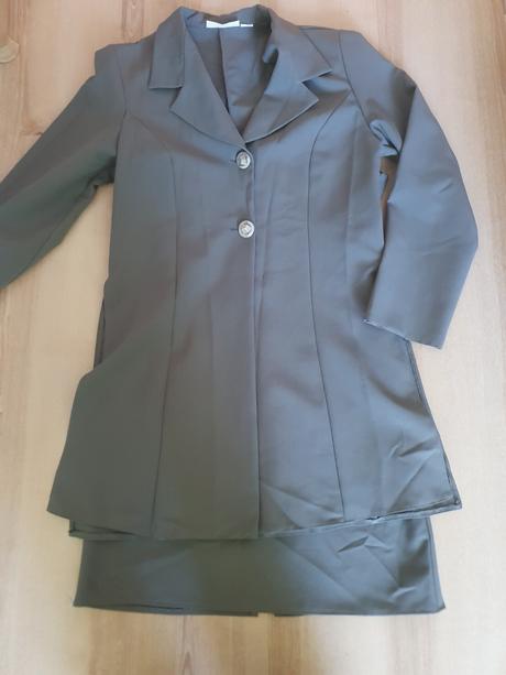 Kostým - šaty + kabátik, s