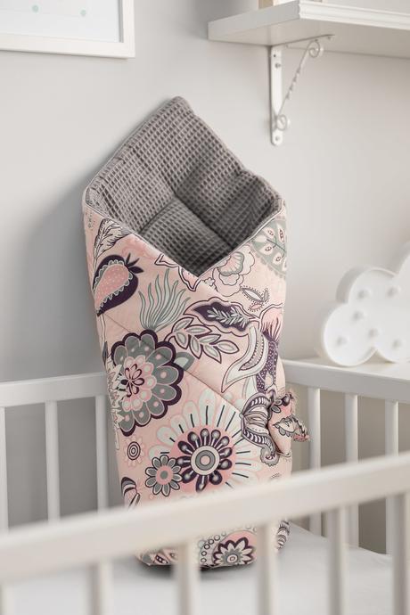 Sensillo zavinovačka wafel india/šedá 75x75 cm, 