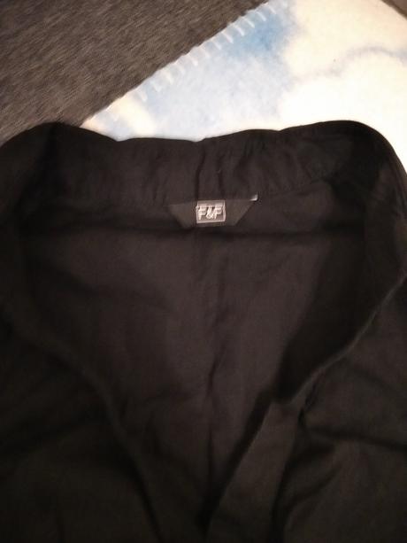 Čierna košeľa veľkosť 34, f&f,34