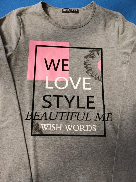 Tričko s dlhým rukávom, 158