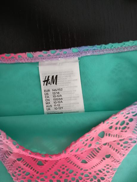 Krásne plavky, h&m,146