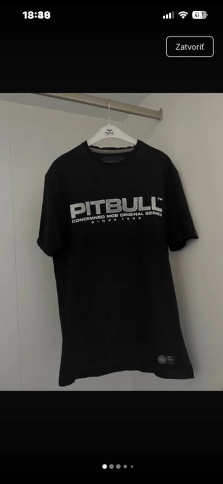 Pitbull panske tricko, m