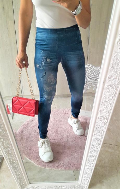 Legíny s motýľmi-s, s