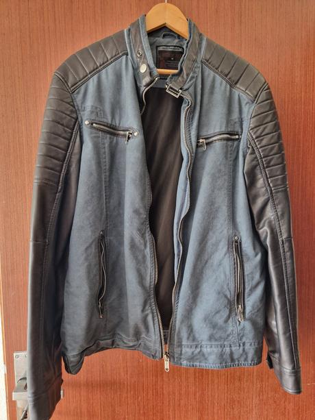 Pánska kožená bunda, l
