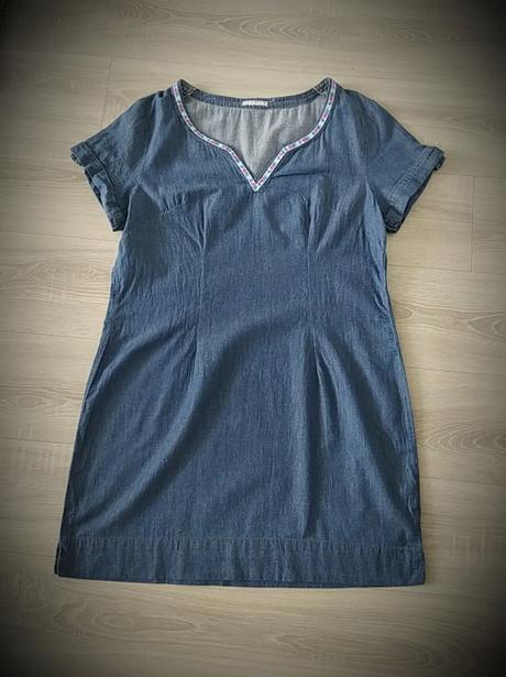 Rifľové šaty blancheporte, 46