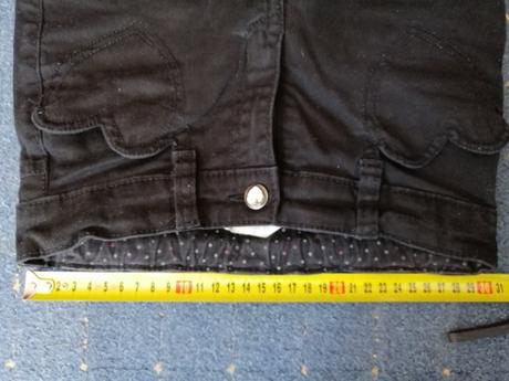 Nohavice so srdieckami, h&m,122