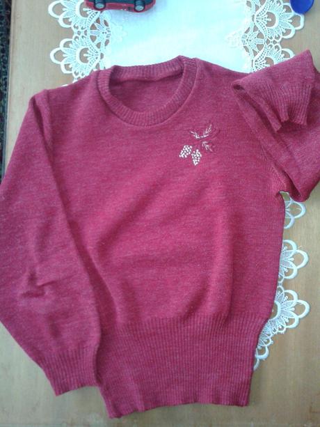 Úpletový svetrík, m