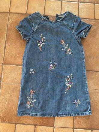 Riflove saty s kvetinkami, next,128