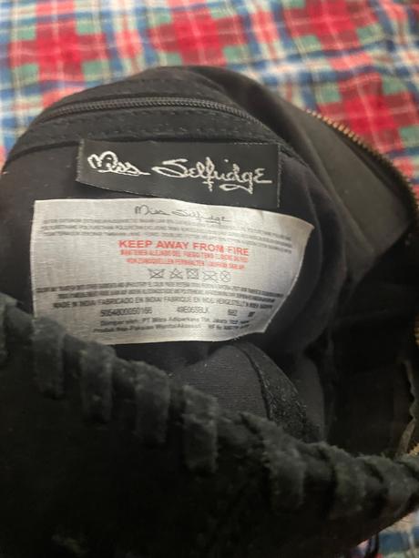 Miss selfridge kožená kabelka, 