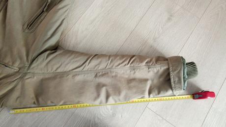 Zelená bunda s kožušinkou, l